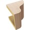 Ekena Millwork 6"W x 6"D x 6"H Wide Greensboro Rough Cedar Woodgrain TimberThane Corbel, Primed Tan CORUR06X06X06GRNRCPR - alternate 6